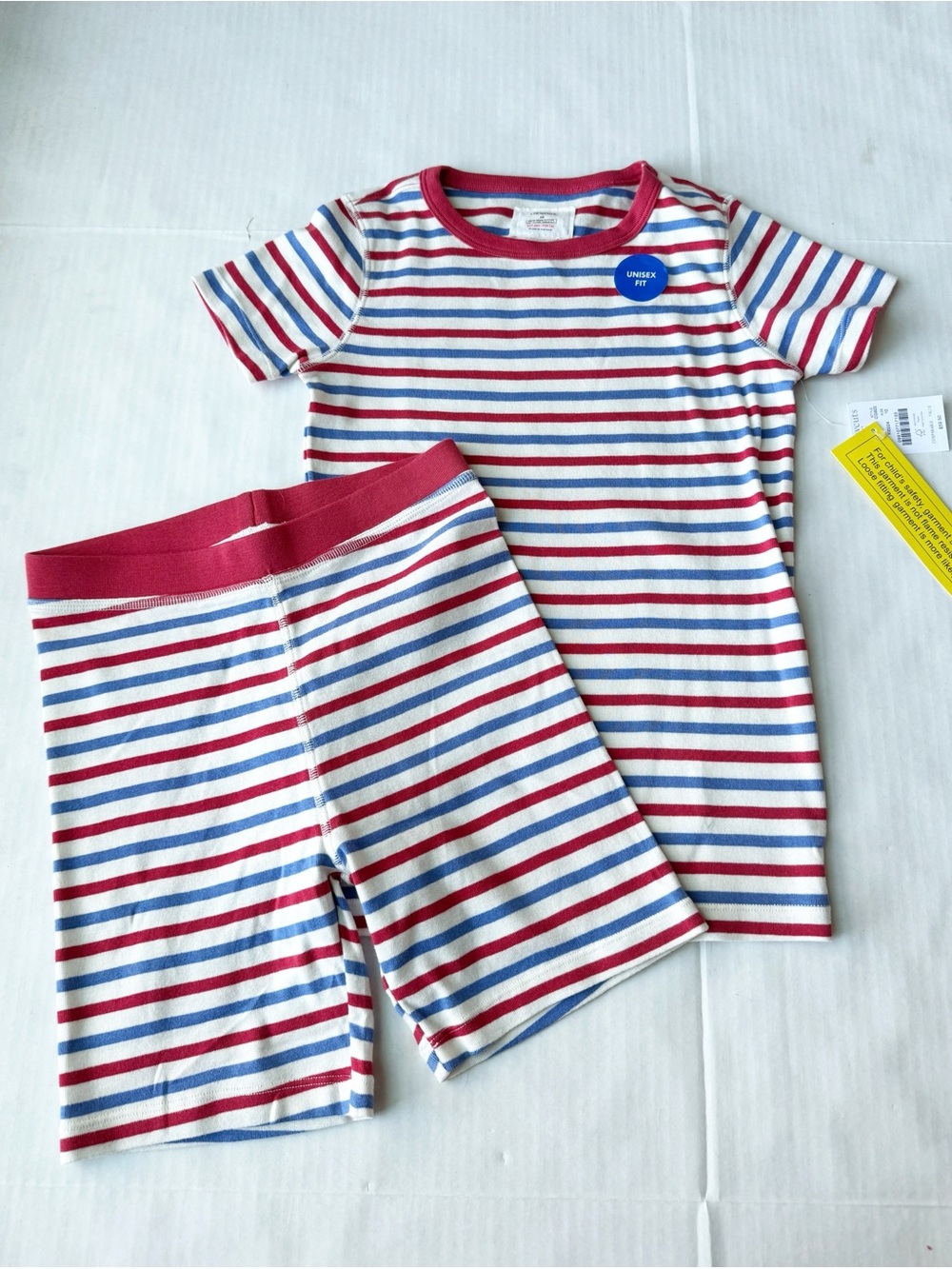 Crewcuts New Short Sleeve and Shorts Striped Pajama Set NWT